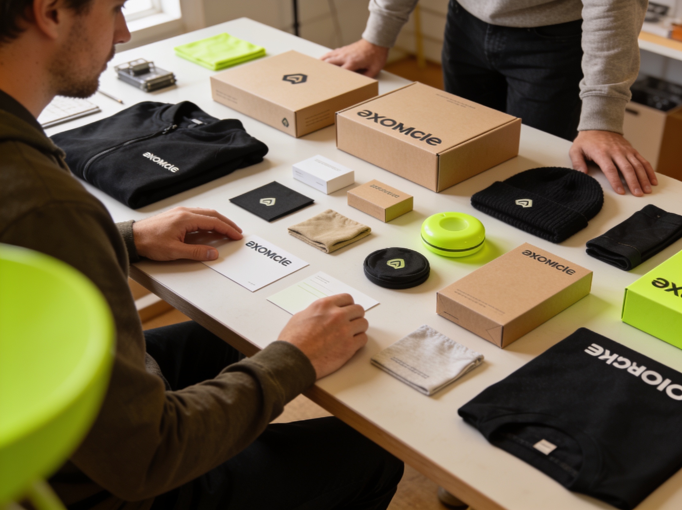 Boksees studio and product team at work