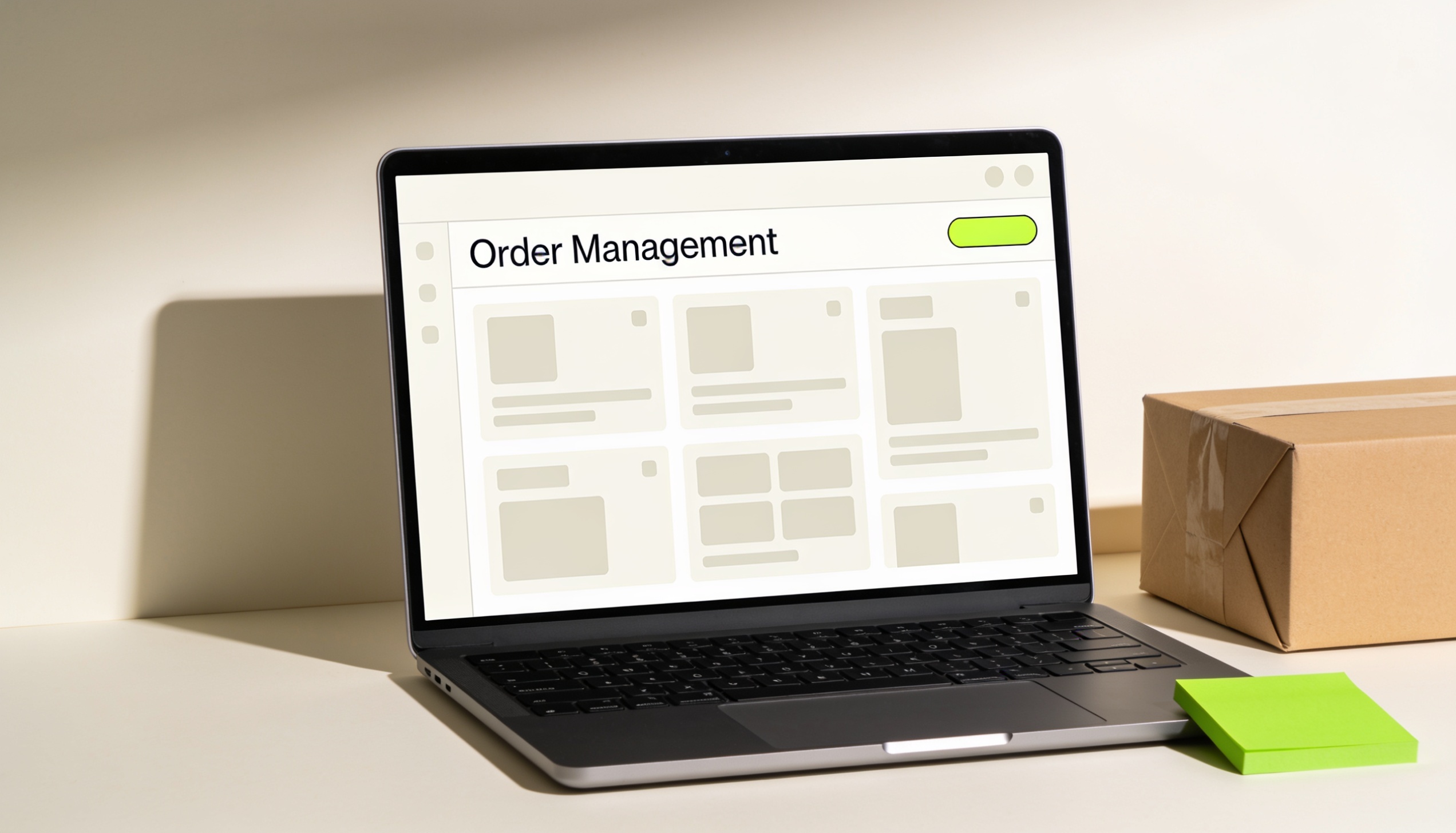 Webshop integration — Shopify order and inventory dashboard
